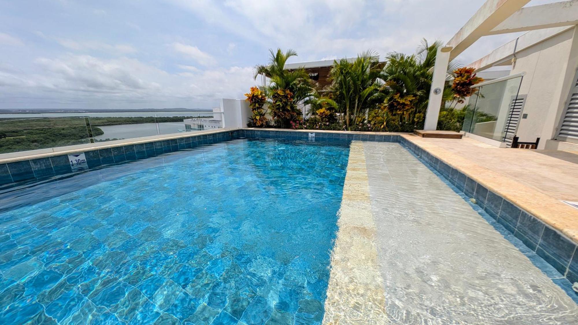 Piscinas Con Vista Increible, Bar, Música Y Playa Apartamento *